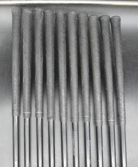 Set of 10x XXIO Tour Special Irons 3-SW+AW Stiff Graphite Shafts Dunlop Grips*