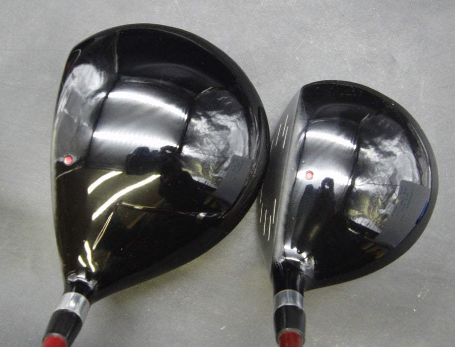 Set of 2 World Eagle F-01 10.5° 1 Driver +15° 3 Wood Stiff Steel Shafts