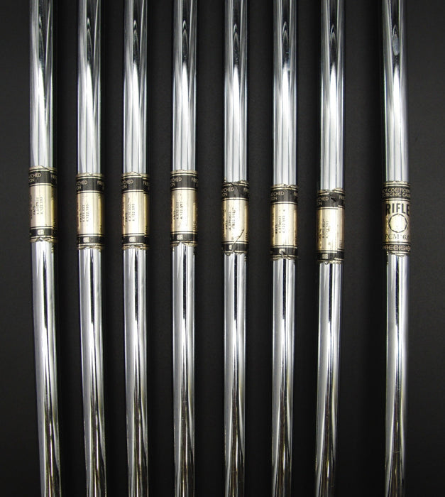 Set of 8x Bridgestone TourStage V3000 Irons 4-PW+AW Stiff Steel Shafts*