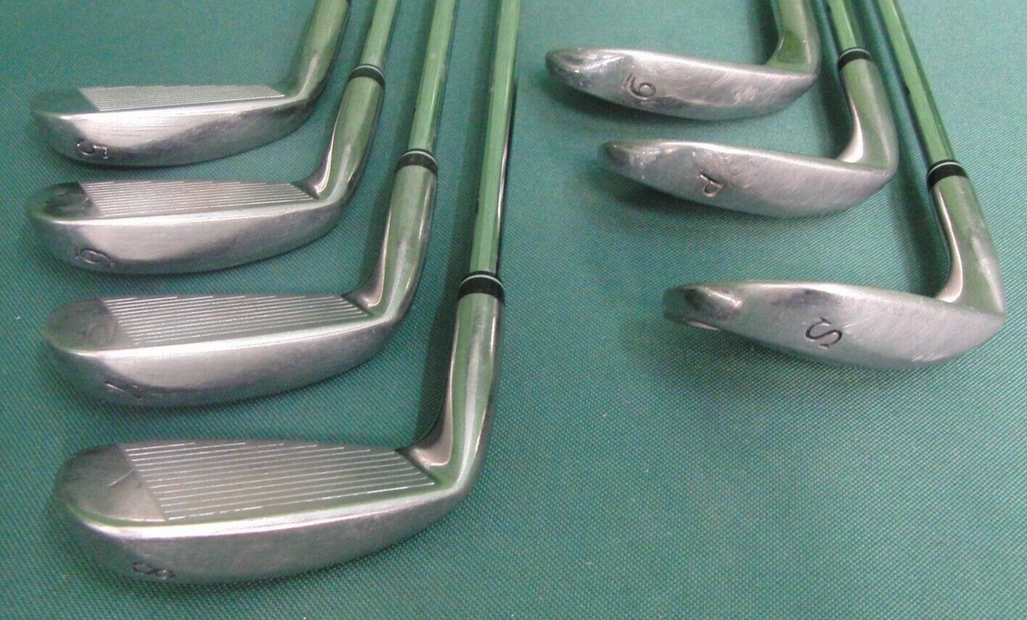 Set Of 7 x Yonex V-mass 270 Irons 5-SW Uniflex Steel Shafts Yonex Grips
