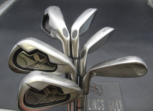 Set of 6x Callaway X18 Pro Series 5-PW Irons Regular Steel Shafts Callaway Grips