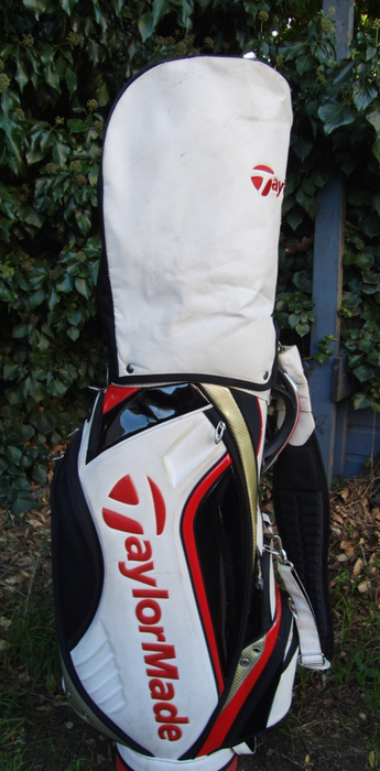 5 Division Taylor Made Golf Cart Carry Trolley Golf Clubs Bag