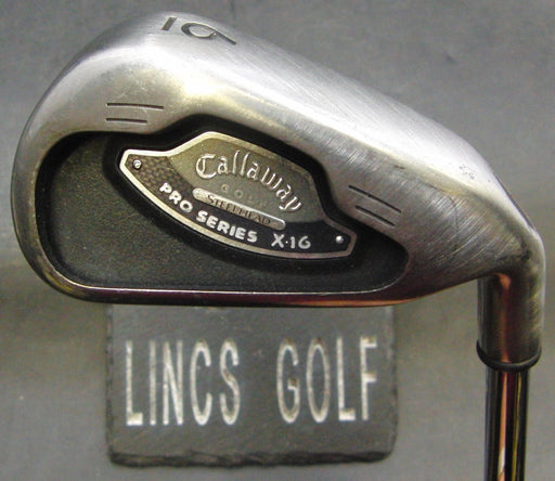 Callaway Pro Series X-16 6 Iron Stiff Steel Shaft Golf Pride Grip