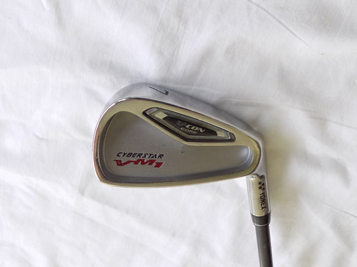 Polished Yonex Cyberstar V-CON Core VM1 7 Iron Regular Flex Graphite Shaft