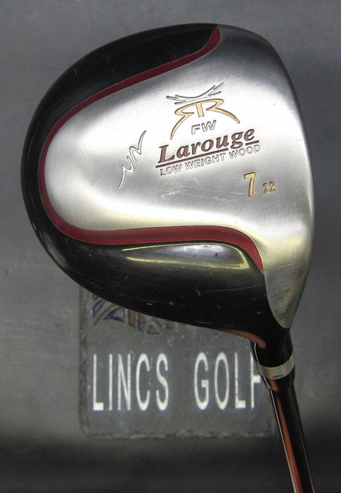 Ladies Larouge Low Weight 22° 7 Wood Ladies Graphite Shaft Royal Grip