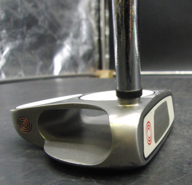 Left-Handed Odyssey White Steel 2-Ball Putter 85cm Length Steel Shaft*