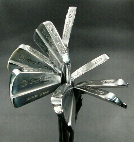 Set Of 8 x John Letters Gary Player Master Mk II Irons 3-10 Regular Steel Shafts
