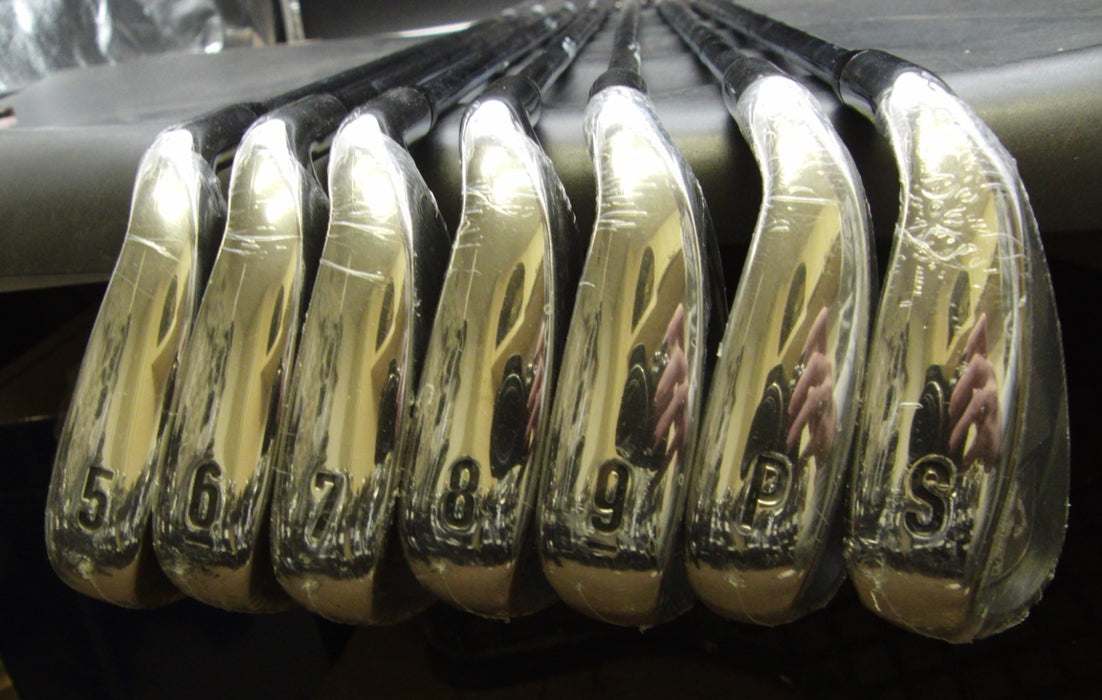 New Set of 7x Callaway WarBird Irons 5-SW Uniflex Steel Shafts Callaway Grips*