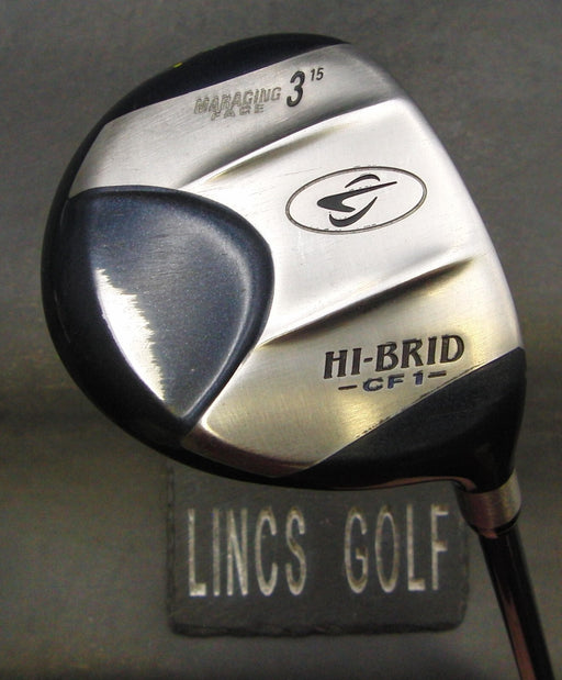 Dunlop Hi-Brid CF1 Maraging Face 15° 3 Wood Regular Graphite Shaft Hi-Brid Grip