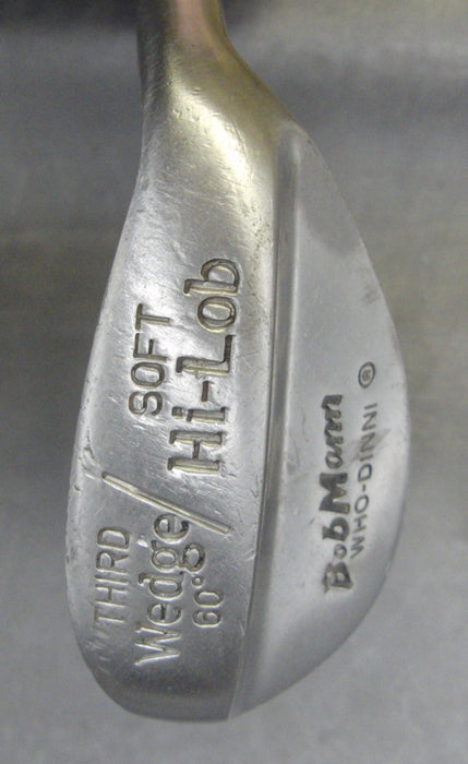 Bob Mann Who-Dinni Lob Wedge Regular Steel Shaft Chamois Grip