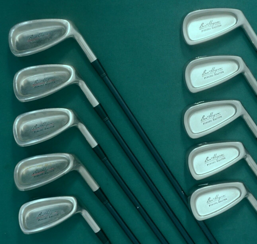 Collectors Set 10 x Ben Hogan Forged Master Irons 3-SW + P/S Gap Wedge Regular