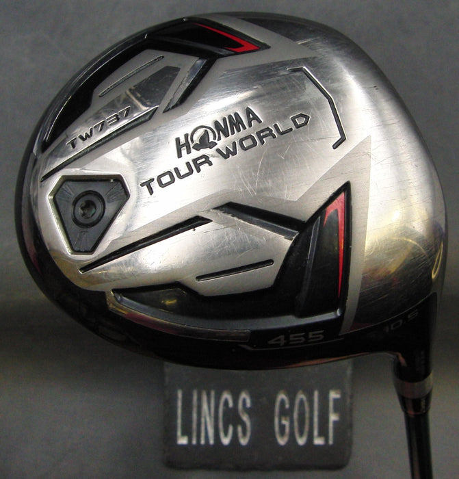 Honma Tour World TW737 10.5° Driver Stiff Graphite Shaft Honma Grip