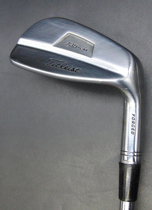 Titleist 735CM Forged 9 Iron Stiff Steel Shaft Titleist Grip