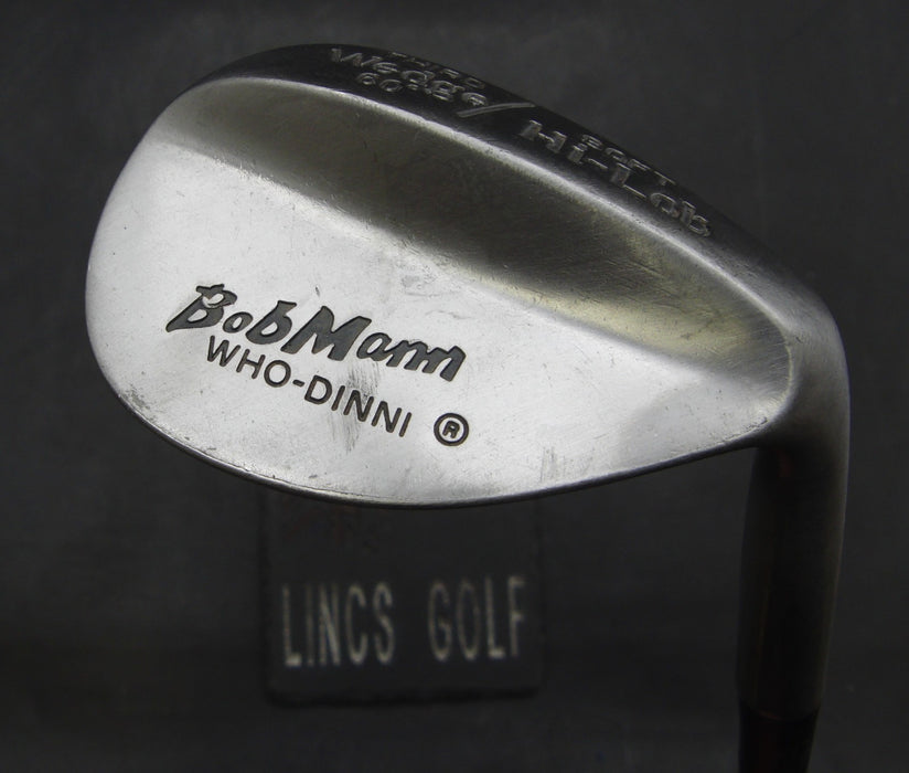 Bob Mann Who-Dinni Lob Wedge Regular Steel Shaft Chamois Grip