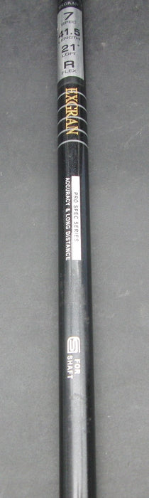 Exgran Sus 630 Hyper CF 21° 7 Wood Regular Graphite Shaft Black Grip