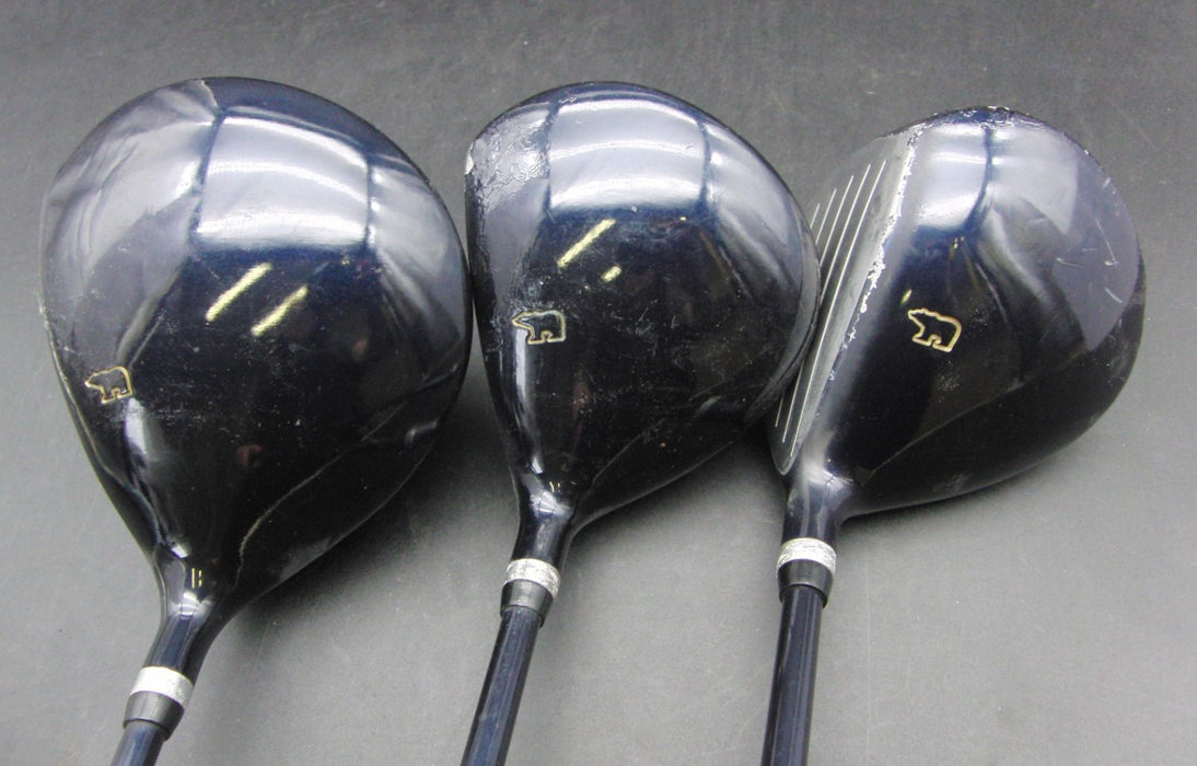 Set of 3 Golden Bear Tour 10° Driver + 3 Wood + 5 Wood Regular Graphite Shafts