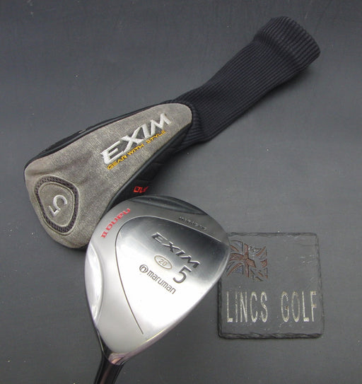 Maruman Exim Nano II 20° 5 Wood Stiff Graphite Shaft Exim Grip + Head Cover