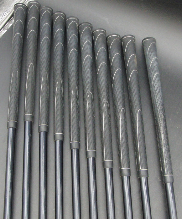 Set of 10x XXIO Impact Power Face 3-SW + AW Irons Regular Graphite Shafts*