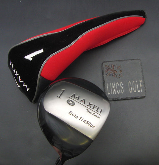 Maxfli Tour Series Beta Ti 450cc 10.5° Driver Stiff Graphite Shaft & HeadCover