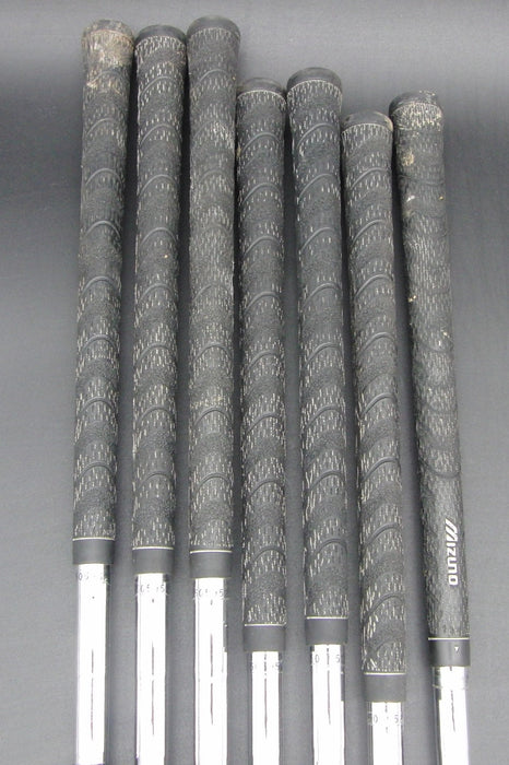 Set of 7 Mizuno JPX E300 5-SW Regular Steel Shafts Mizuno Grips*