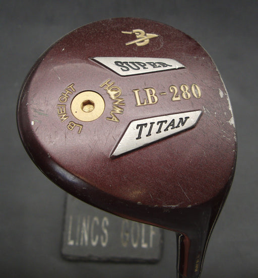 Honma LB-280 Super Titan 3 Wood Regular Graphite Shaft HiroHonma Grip