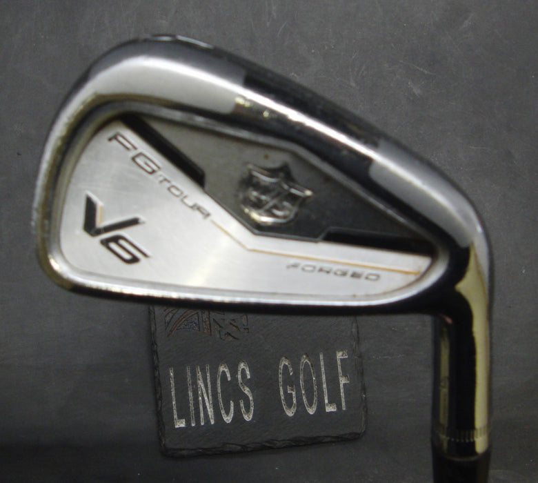 Wilson FG Tour V6 5 Iron Stiff Steel Shaft Golf Pride Grip