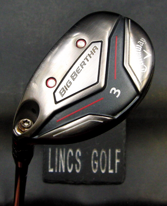 Left Handed Callaway Big Bertha 18° 3 Hybrid Regular Graphite Shaft*