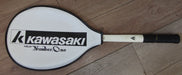Vintage Kawasaki New Number One Wooden Tennis Racket Made in Japan Retro