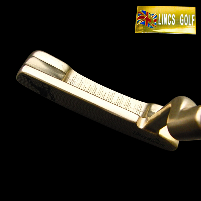 Custom Milled Matrix Themed Ping Anser Putter 84cm Steel Genuine Leather HC