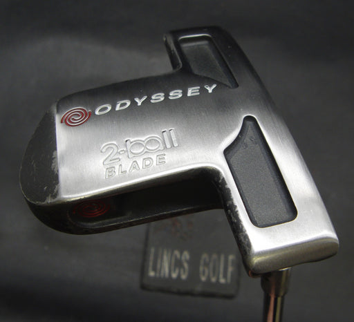 Odyssey DFX 2-Ball Blade Putter Steel Shaft 88cm Length Psyko Grip*
