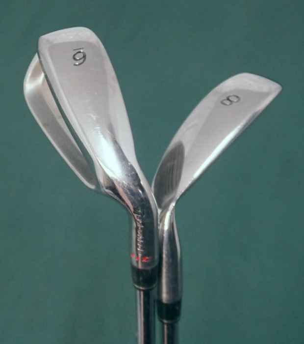 Set of 2 x TaylorMade RAC 6 & 8 Irons Uniflex Steel Shafts TaylorMade Grips