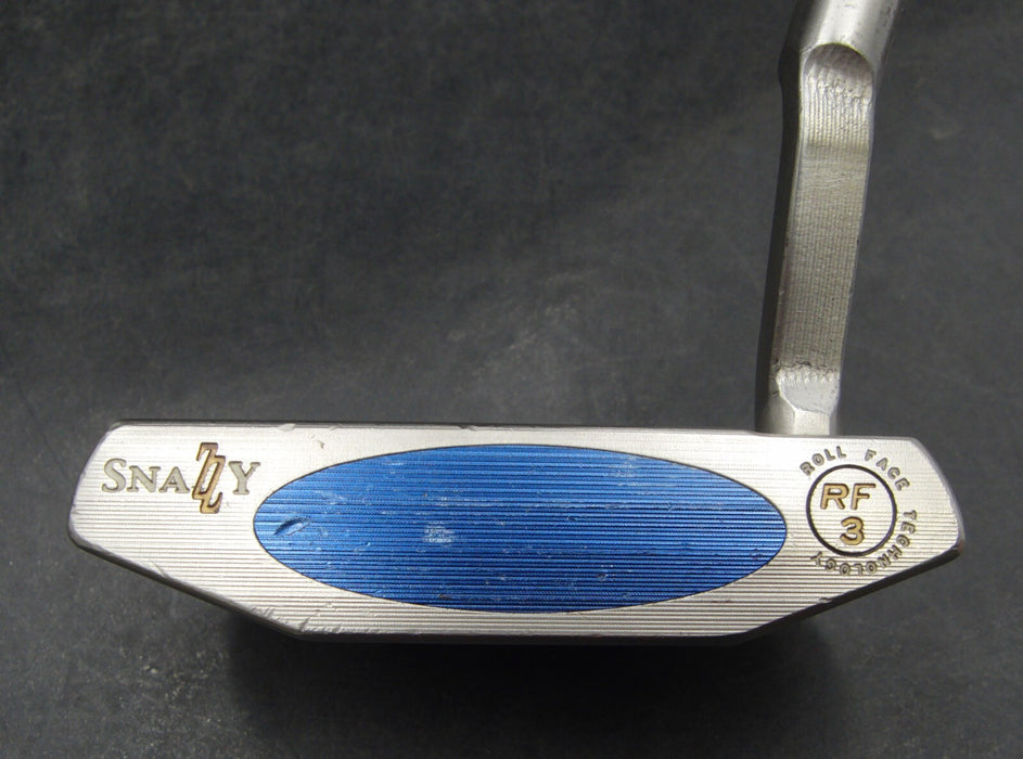 Tear Drop Snazzy RF3 Putter Steel Shaft 84.5cm Length West Golf Grip