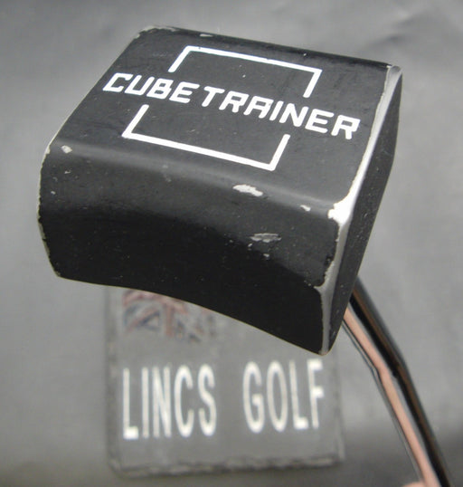 Cube Trainer Putter 86cm Length Steel Shaft Chaucer Grip