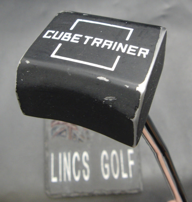 Cube Trainer Putter 86cm Length Steel Shaft Chaucer Grip