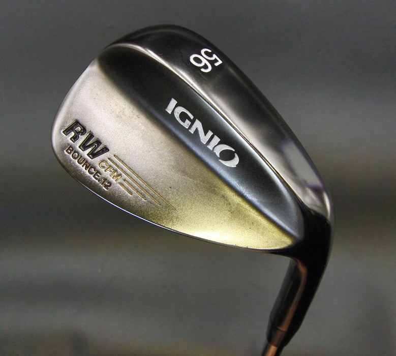 Japanese Ignio RW CFM Sand Wedge 56° Regular Steel Shaft Ignio Grip