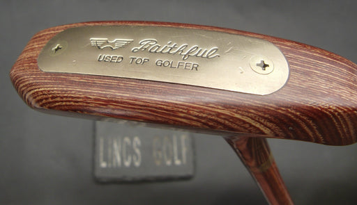 Faithful Used Top Golfer Putter 86cm Length Wood Shaft with Grip