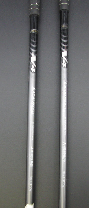 Set of 2 Adams Golf Idea Tech V4 5 +6  Hybrids Regular Graphite Shafts*