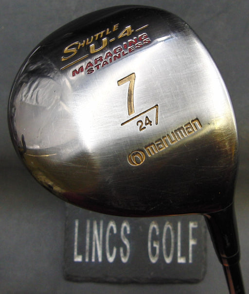 Ladies Maruman Shuttle U4 Maraging 24° 7 Wood Ladies Graphite Shaft Maruman Grip
