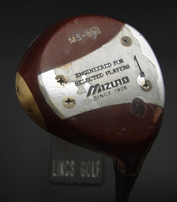 Mizuno MS-801 Driver Stiff Steel Shaft Black Grip