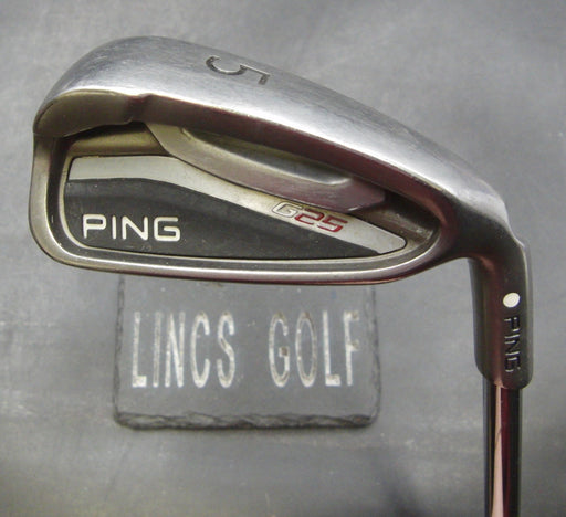 Ping G25 White Dot 5 Iron Regular Steel Shaft Ping Grip