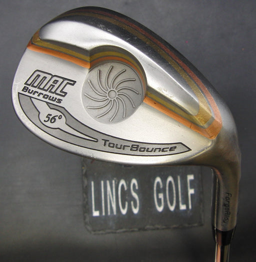 Mac Burrows Tour Bounce Forge Alloy Sand Wedge Regular Steel Shaft Burrows Grip