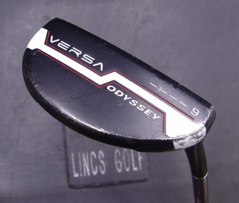 Odyssey Versa 9 Putter Steel Shaft 84cm Length Psyko Grip*