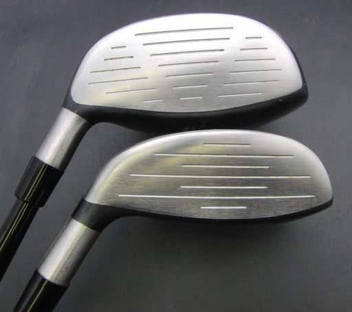 Set of 2 TaylorMade R360 XD 3 Wood + 5 Wood Stiff Graphite Shafts