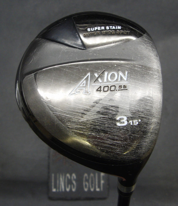 Axion 400.SS 15° 3 Wood Stiff Graphite Shaft Axion Grip