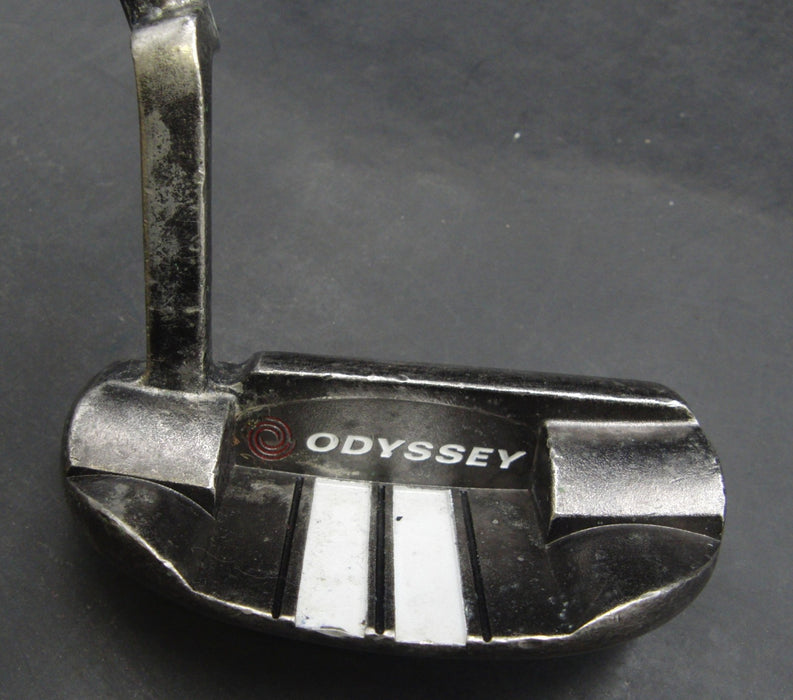 Odyssey White Ice 330 Mallet Putter Steel Shaft Length 86cm Red Grip
