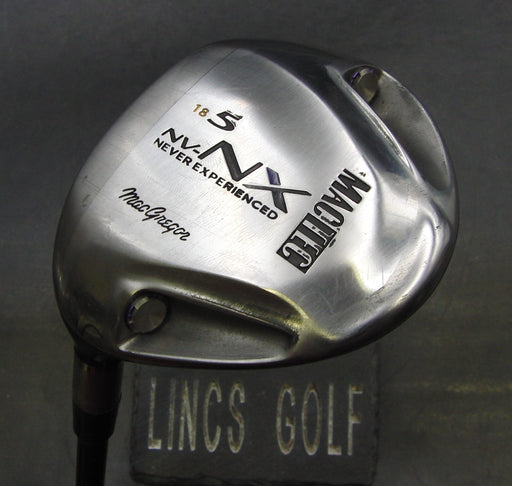 Left Handed Macgregor Mactec Nv-Nx 18° 5 Wood Stiff Graphite Shaft Majek Grip