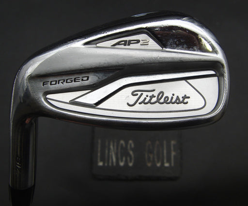 Left-Handed Titleist 718 AP2 Forged 9 Iron Stiff Steel Shaft Golf Pride Grip