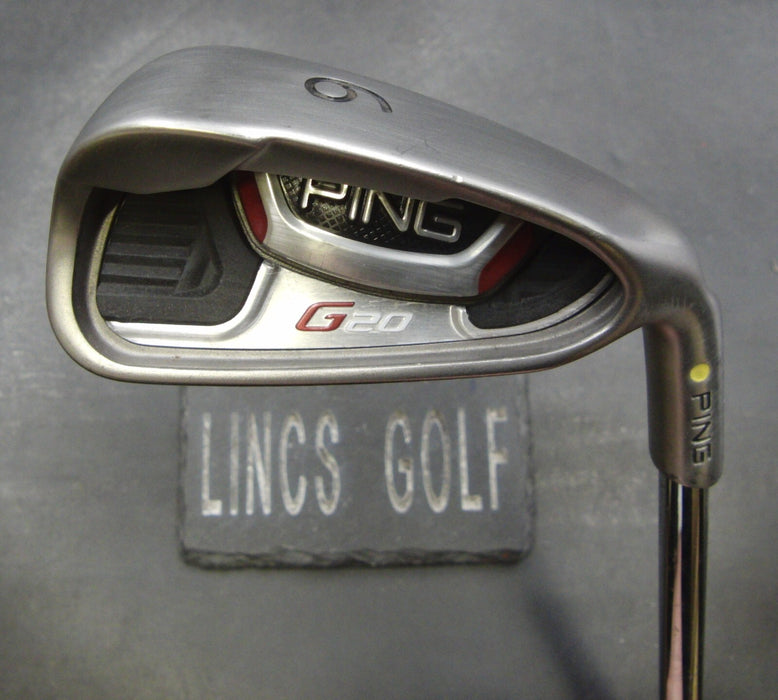Ping G20 Yellow Dot 6 Iron Regular Steel Shaft Ping Grip