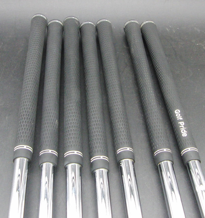 Set of 7x Callaway Steelhead Pro Series X-16 Tour 4-PW Irons Stiff Steel Shafts