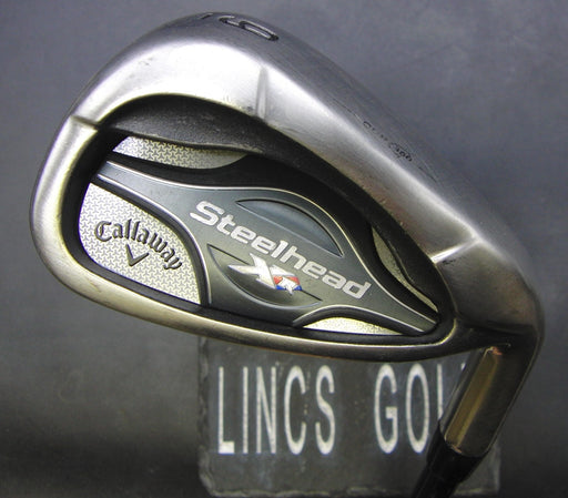 Callaway Steelhead XR 360 CF 9 Iron Stiff Graphite Shaft Callaway Grip